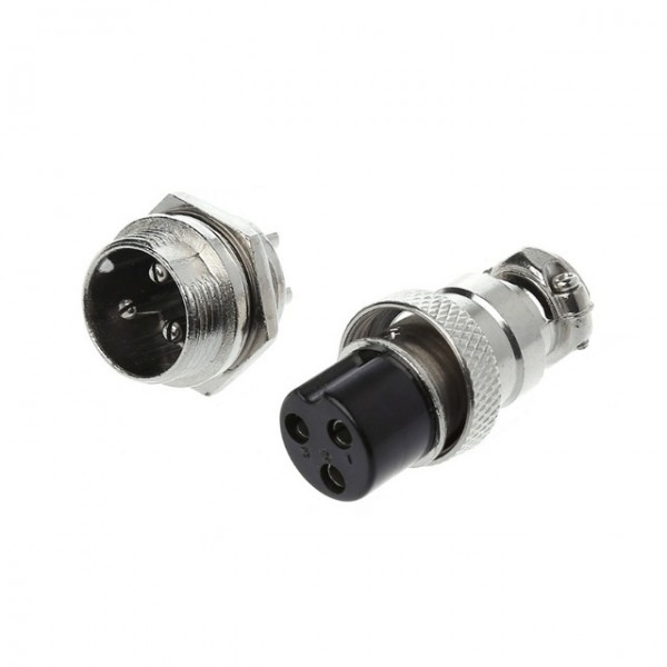 GX16-3 aviation connector set